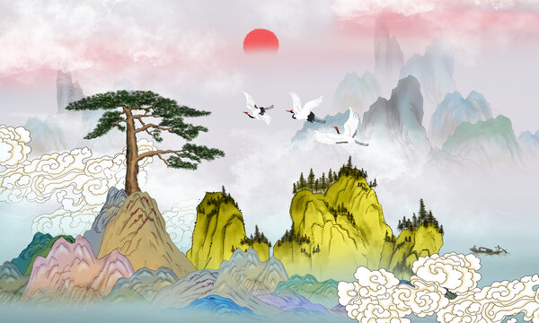 青綠山水