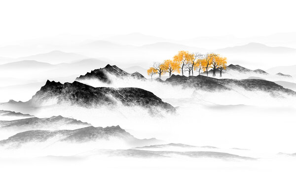 國畫山水