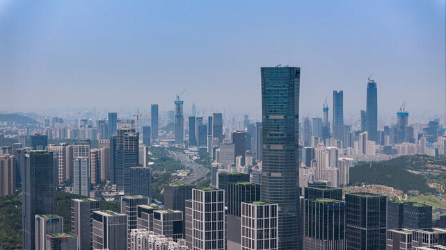 濟南城市航拍現代化