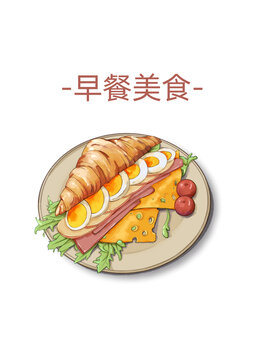 早餐美食