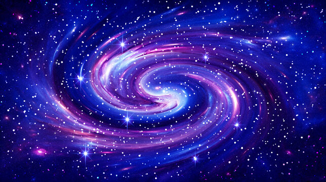 宇宙旋渦星空背景