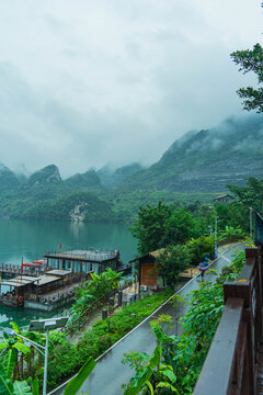 北盤江大峽谷董箐水庫