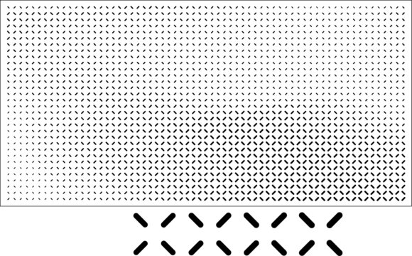 X圖案沖孔幕墻