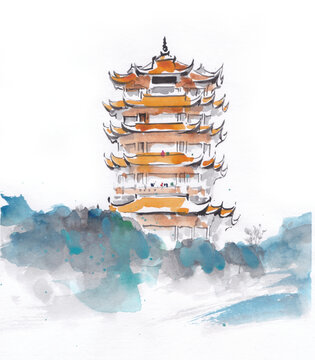 黃鶴樓正面