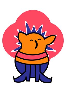 小象矢量logo
