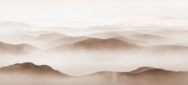 遠(yuǎn)山山脈