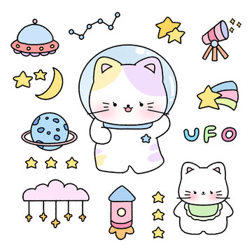 太空貼紙