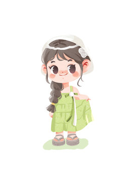 可愛(ài)創(chuàng)意兒童插畫(huà)