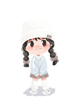 可愛創(chuàng)意兒童插畫