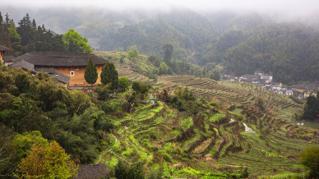田螺坑土樓風(fēng)光
