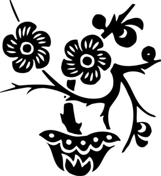梅花花紋