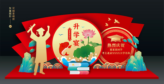 升學(xué)宴布置