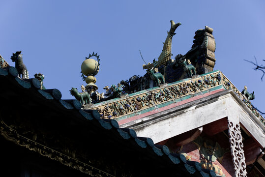 古建筑屋頂