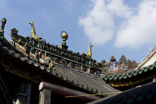 古建筑屋頂
