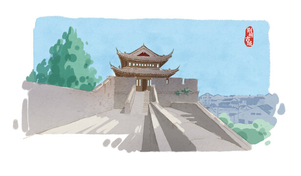 湖北荊州古城