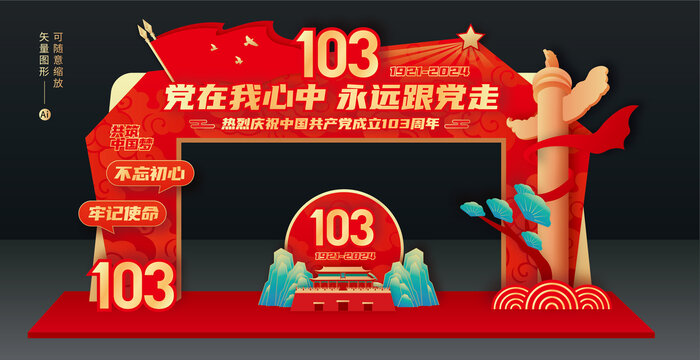 103周年