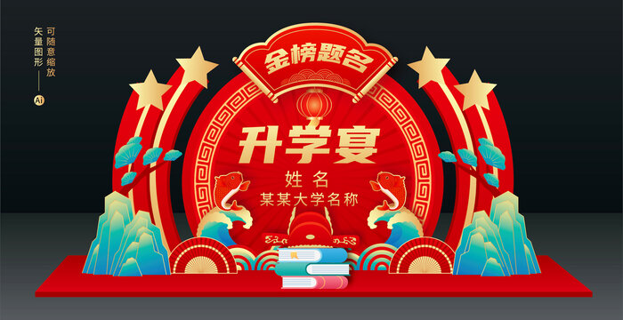 升學宴美陳布置