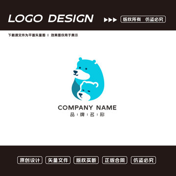 熊logo標(biāo)志