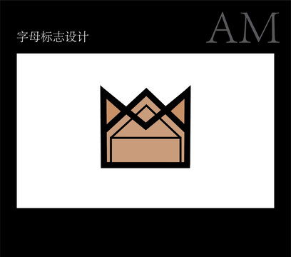 AM字母標(biāo)志設(shè)計(jì)