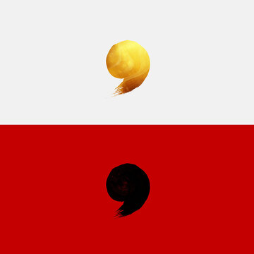 水墨逗號(hào)