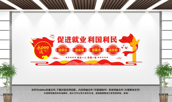 就業(yè)文化墻
