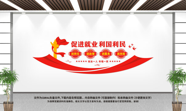 就業(yè)文化墻