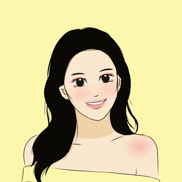 可愛女生
