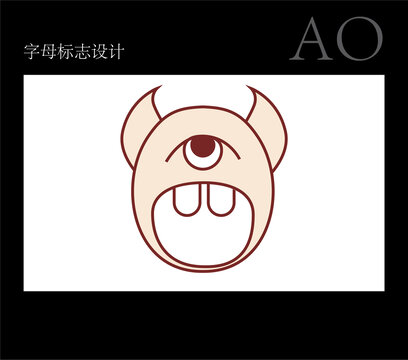 字母AO標(biāo)志設(shè)計(jì)