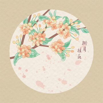 十二月時令花之桂花