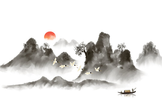 水墨山水