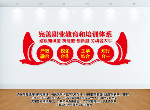 職業(yè)教育文化墻