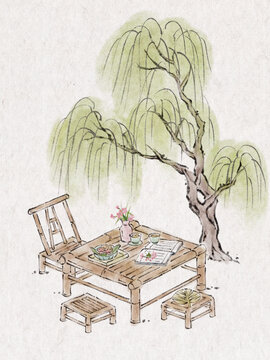 春天的茶點
