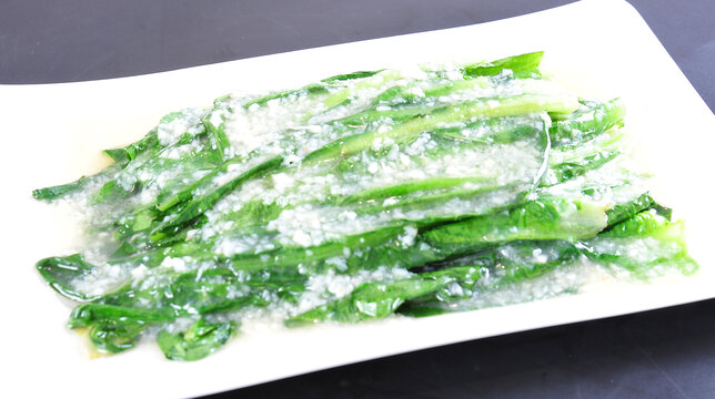 蒜茸油麥菜