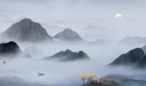 山水畫