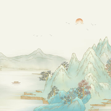 小品山水