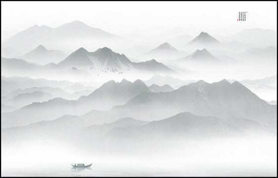 山水風(fēng)景畫