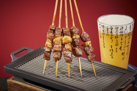 原味碳烤羊肉串