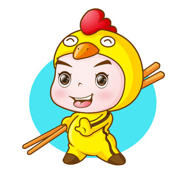 雞仔小子卡通