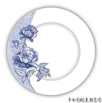 餐具花面