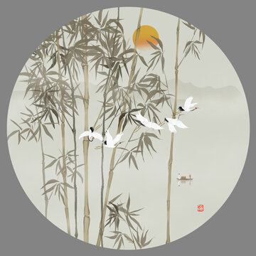 竹影