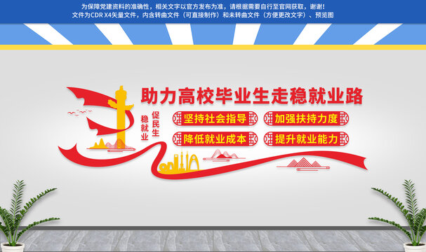 就業(yè)文化墻