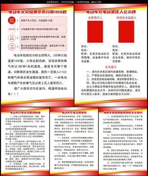 電動(dòng)車消防安全制度