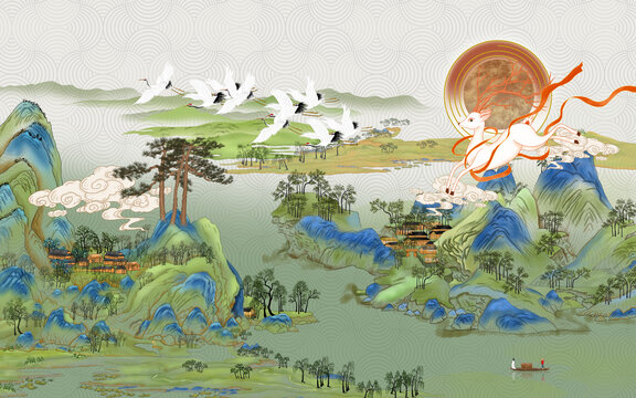 國(guó)畫(huà)山水