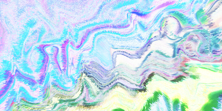 炫麗流體畫