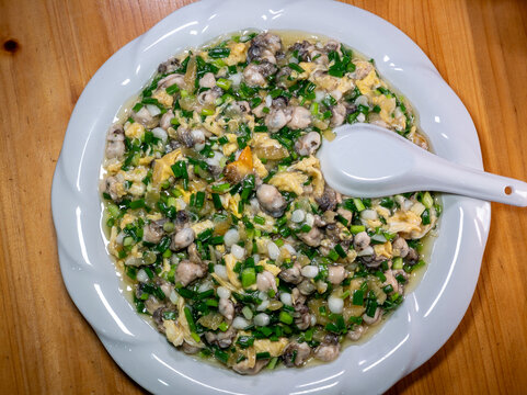 湛江美食蠔蠣滑蛋