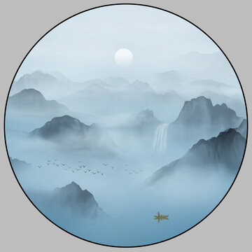 意境山水畫