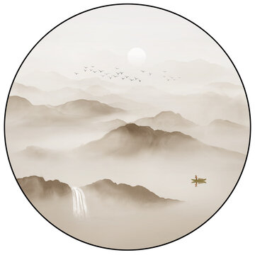 山水圖