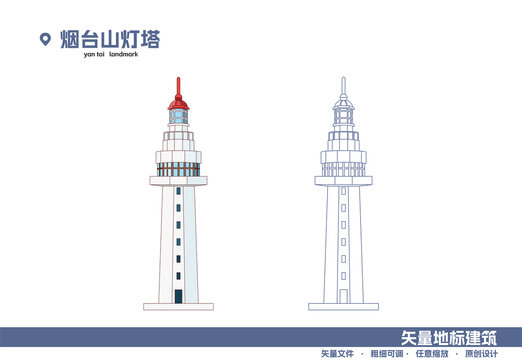 煙臺(tái)山燈塔