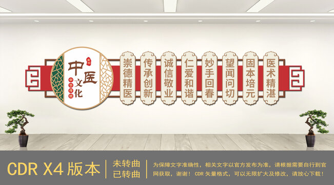 中國(guó)風(fēng)中醫(yī)文化墻