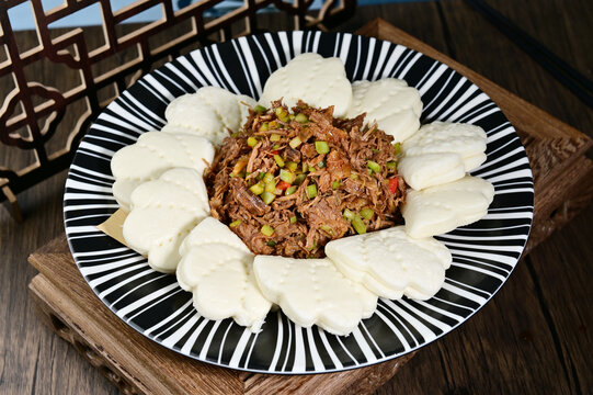 荷香肉夾饃
